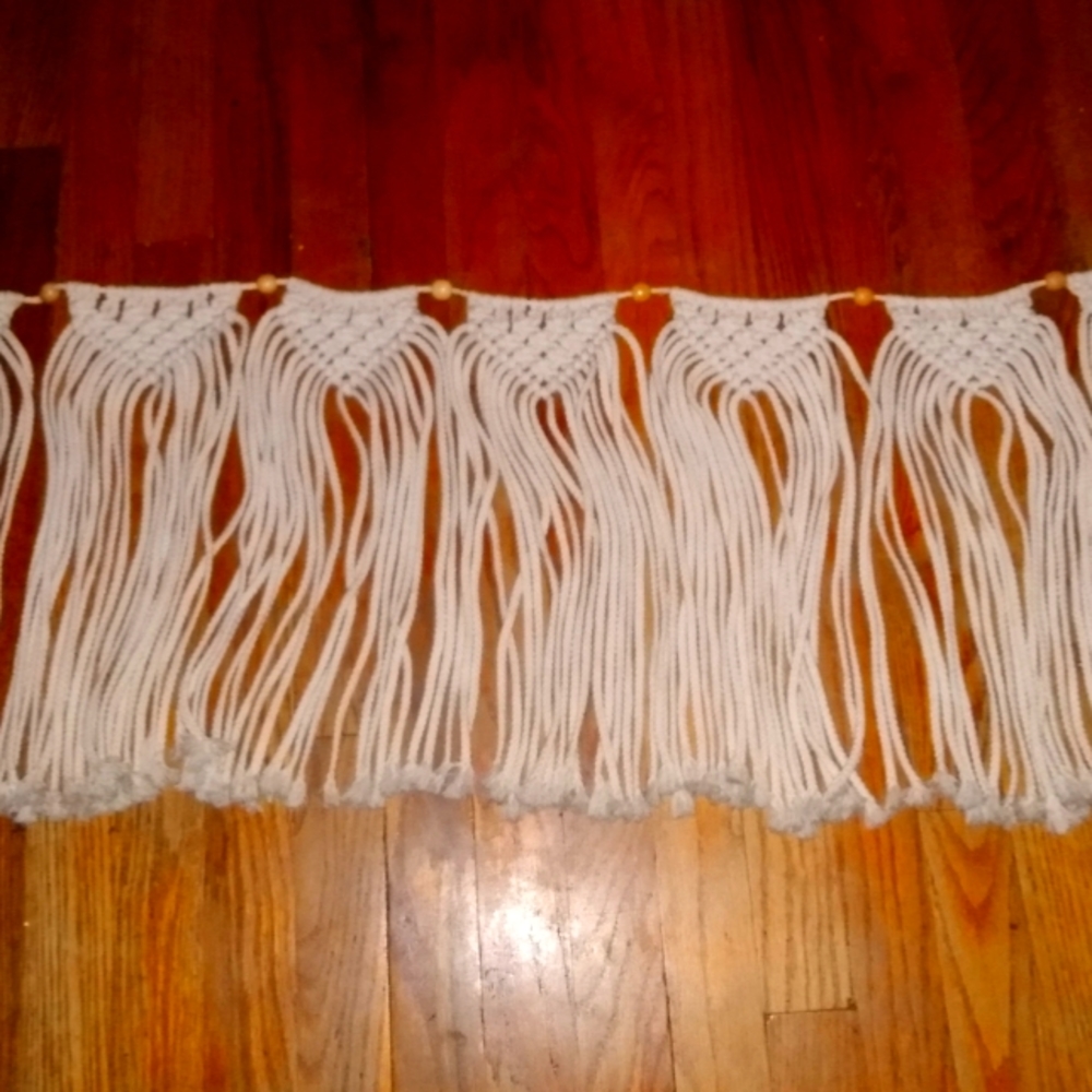 Macrame Wall or Doorway Decor